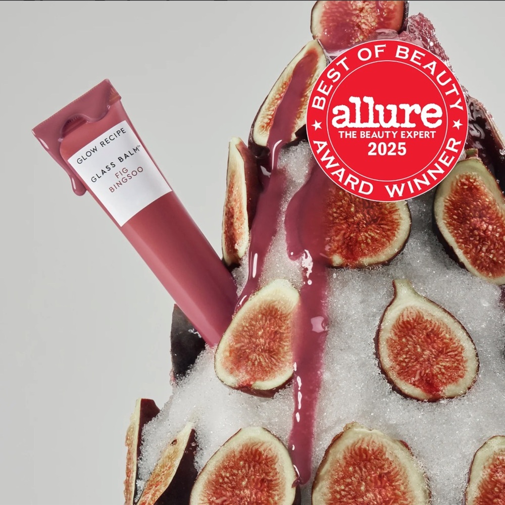 NEW Glow Recipe Glass Balm Lip Treatment Fig Rosy Mauve Lip Gloss